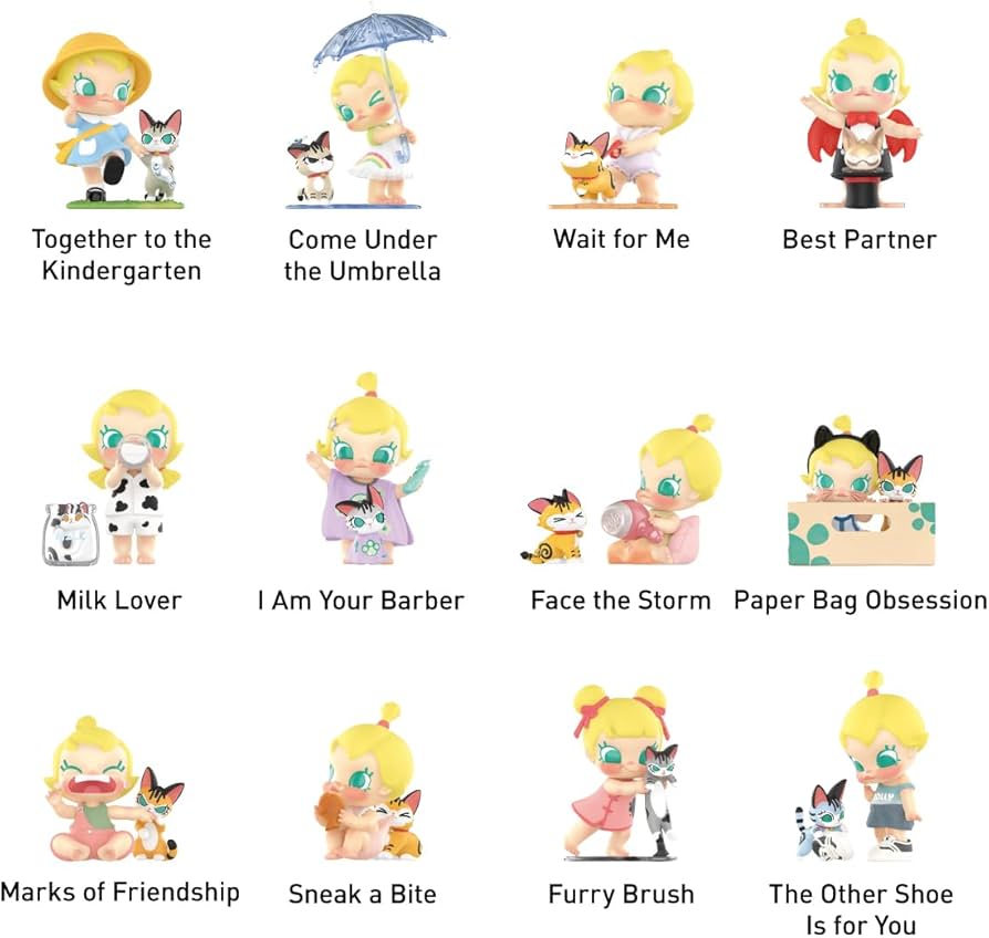 Amazon | POP MART Baby Molly & Baby Tabby シリーズ 【アソート